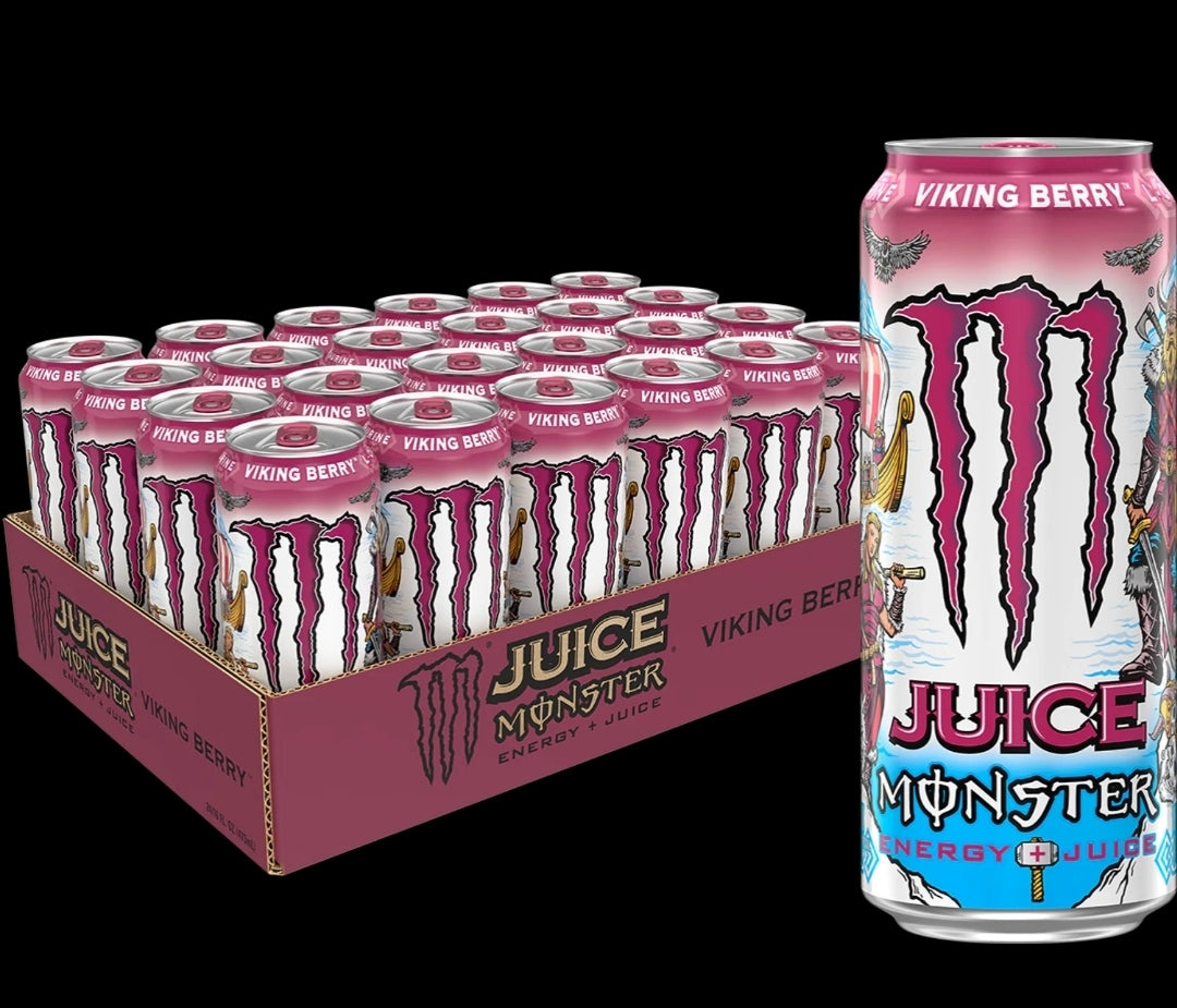 Monster energy viking berry (12 cans) USA exclusive