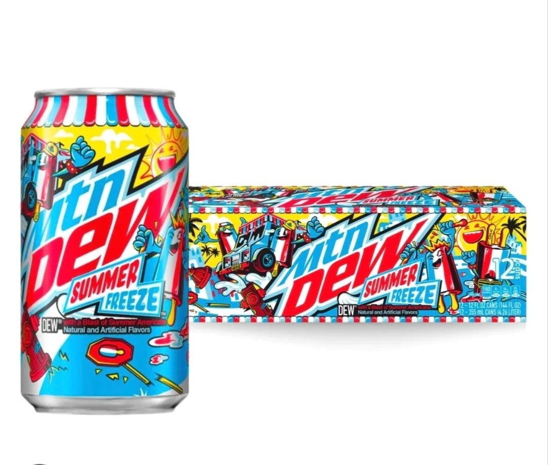 MTN dew summer freeze (new flavour USA exclusive)