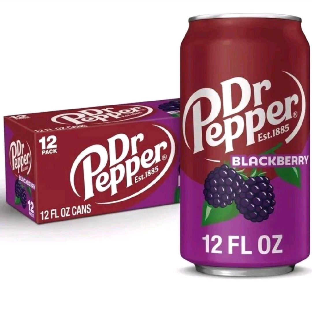 Dr pepper blackberry USA soda drink