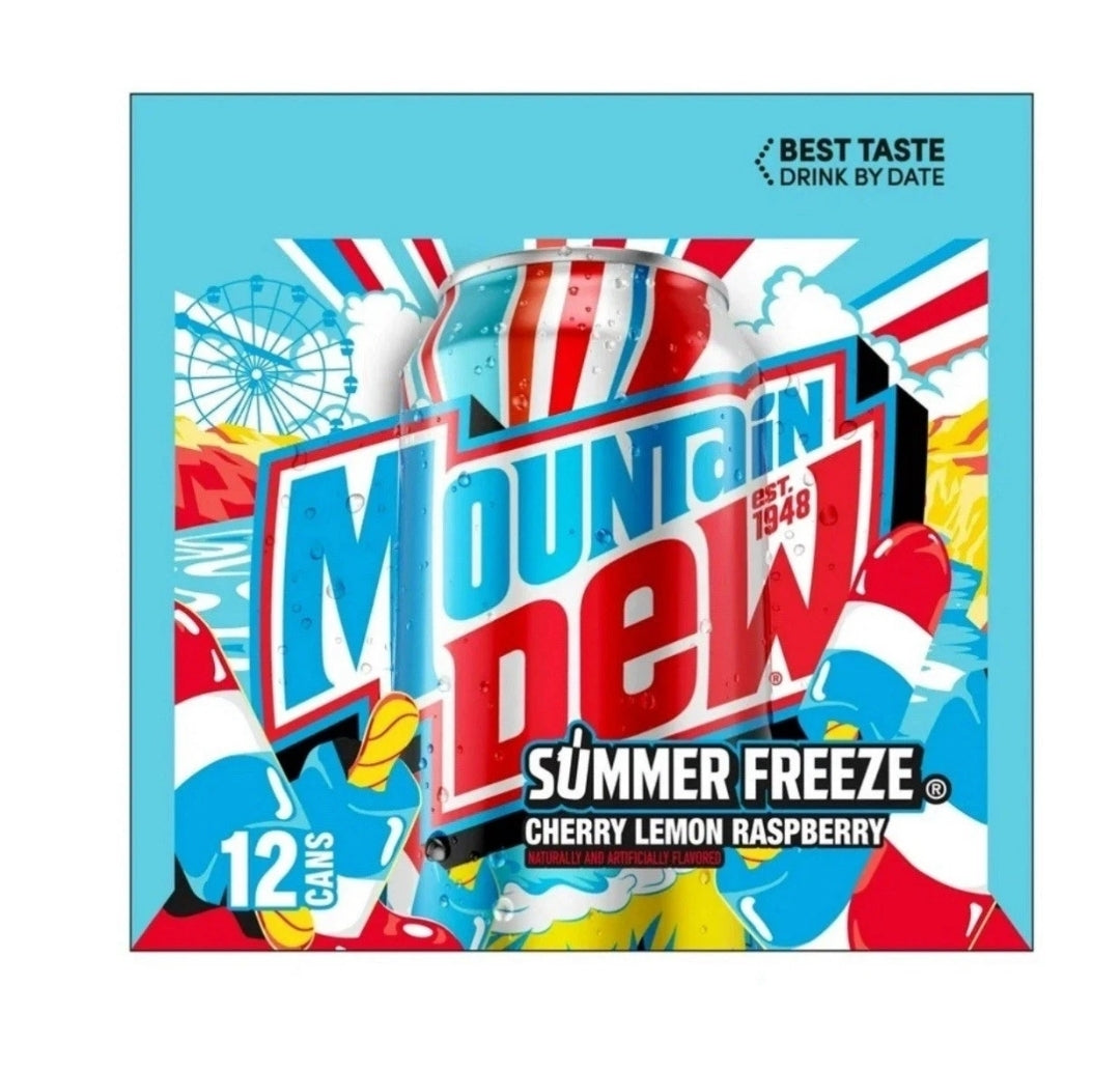 MTN dew summer freeze (new flavour USA exclusive)