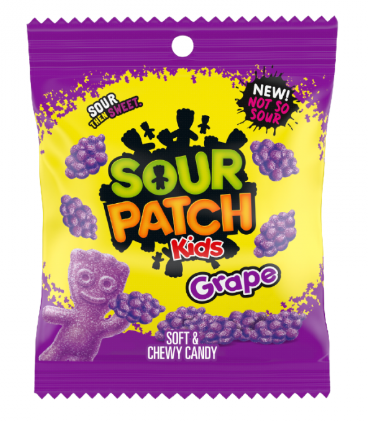 Sour patch kids grapes 102g