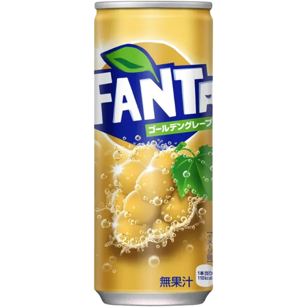 Fanta Golden Grape Japanese Can 500ml