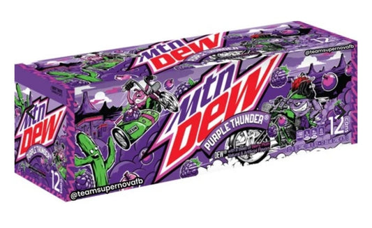 MTN dew purple thunder USA beverage